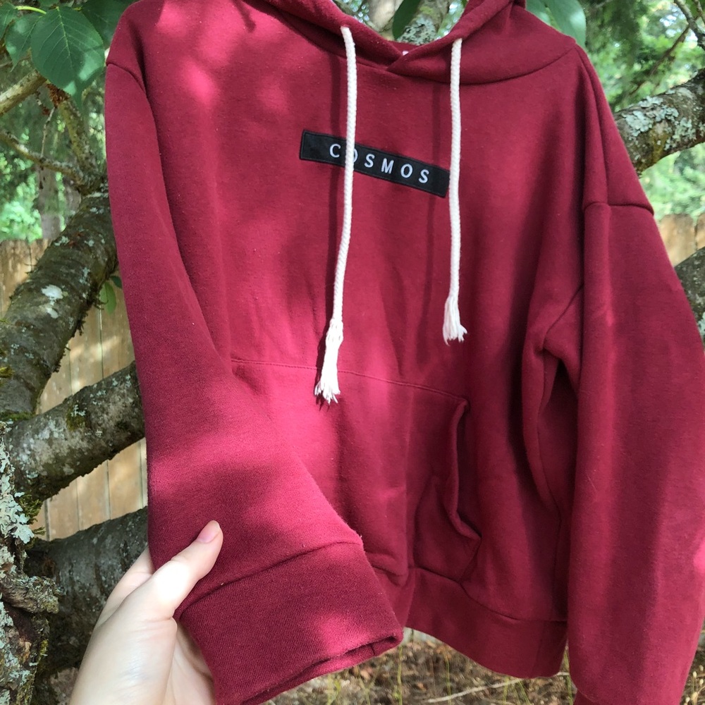 South Korea Comfy red sweatshirt